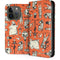 Disney The Nightmare Before Christmas Character Pattern print iPhone 15 Pro Folio Case